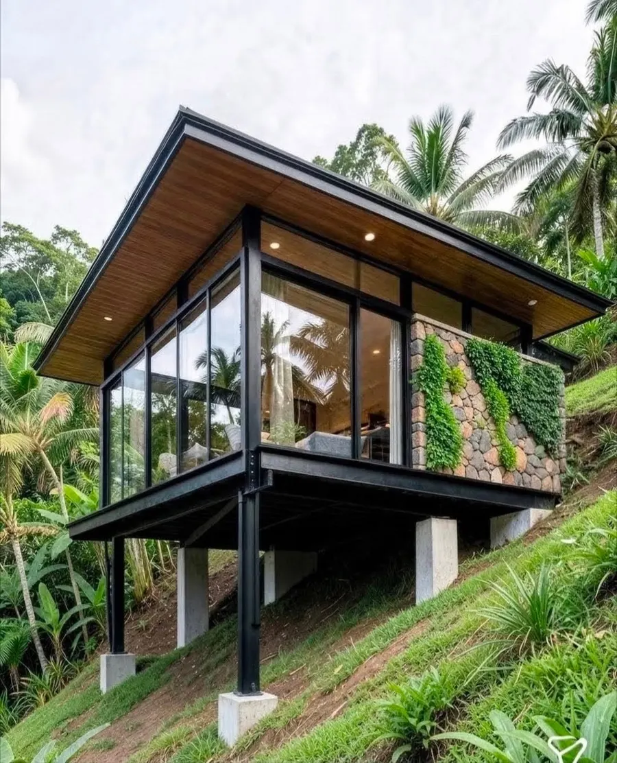 Referente: vivienda elevada en la selva