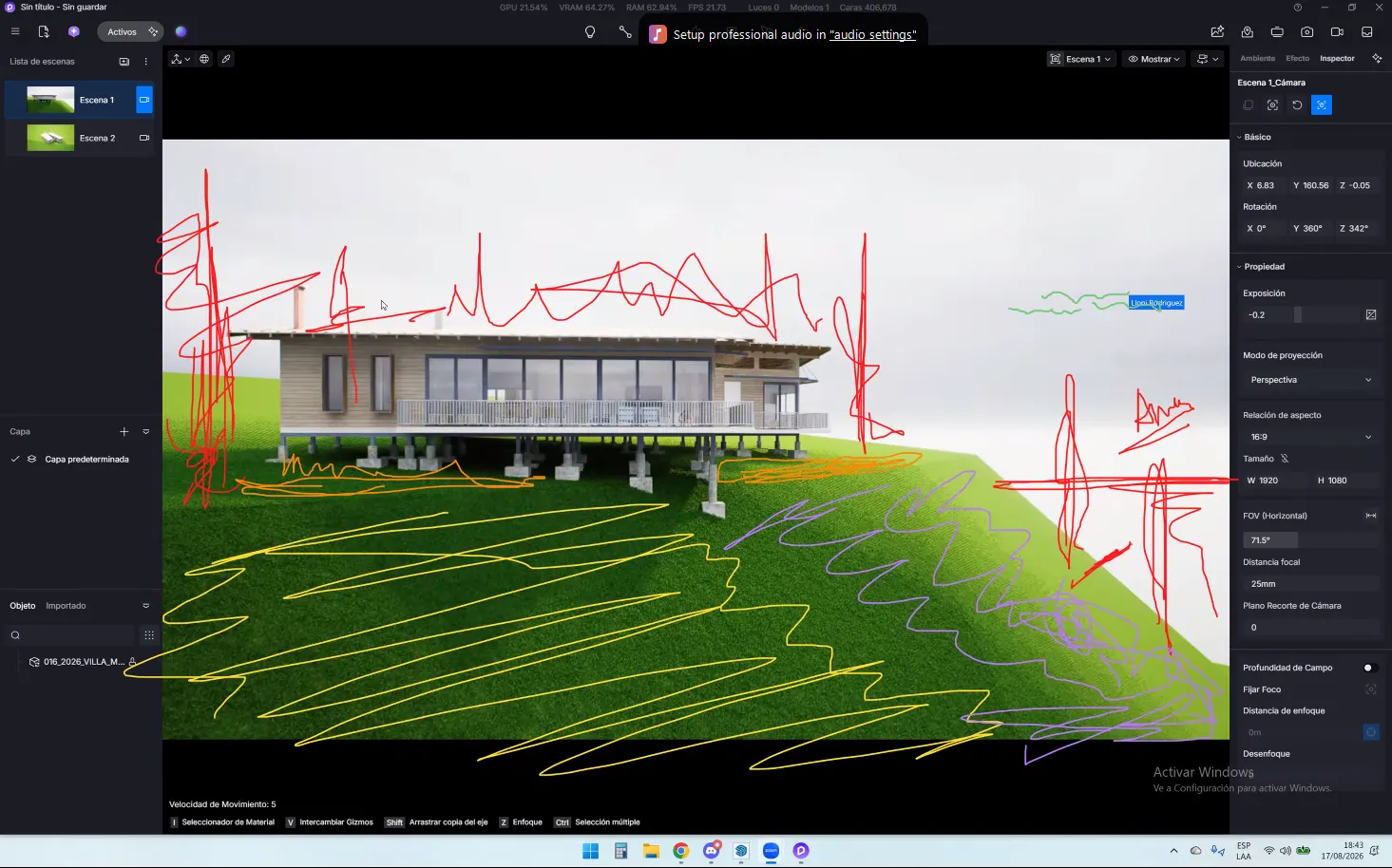 Captura de una asesoría real en Archicad (2)
