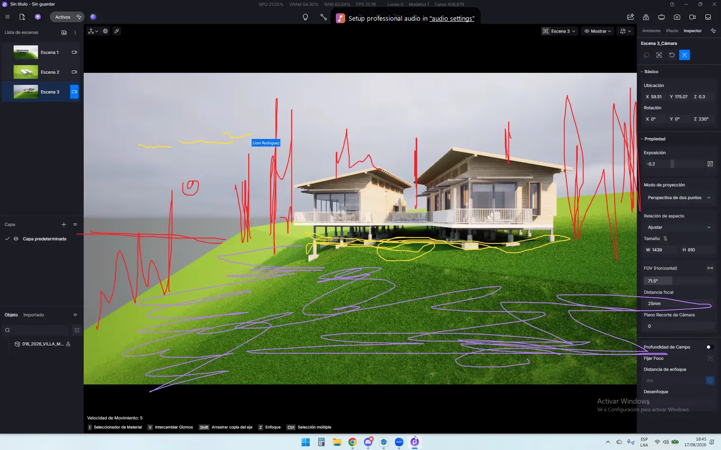 Captura de una asesoría real en Archicad (3)