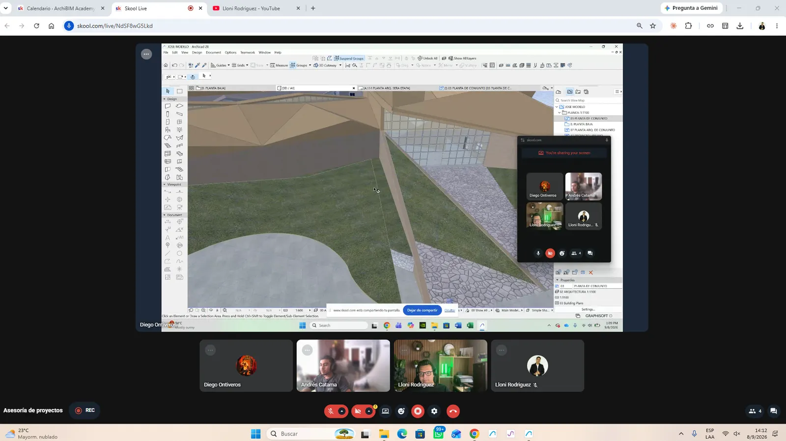 Captura de una asesoría real en Archicad (5)