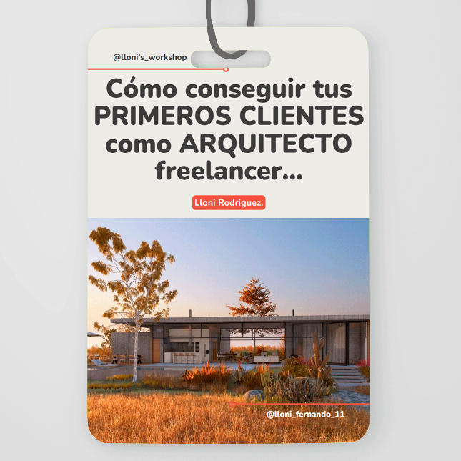 Cómo conseguir tus primeros clientes como arquitecto freelancer