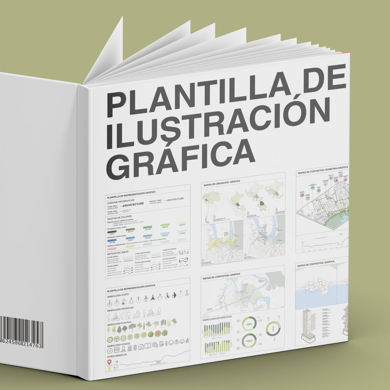 Plantilla para Ilustración Gráfica de Arquitectura